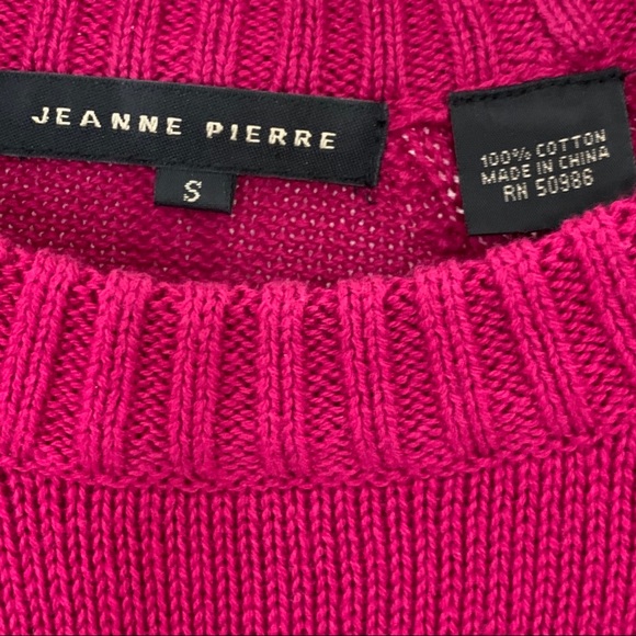 Jeanne Pierre 100% Cotton Sweater - Picture 5 of 5